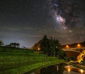 【最優秀賞】田中嘉宏「あらぎ島 たたえし水は 天の川」