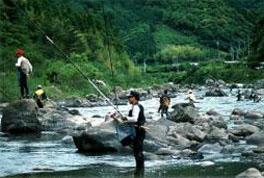 鮎・あまご釣り